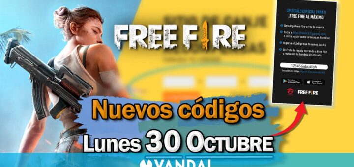 FUEGO GRATIS MAX |  Códigos de hoy lunes 30 de octubre de 2023 – Recompensas gratis