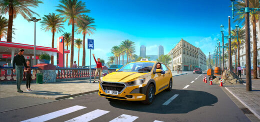 NACON nos invita a descubrir Barcelona con Taxi Life: A City Driving Simulator