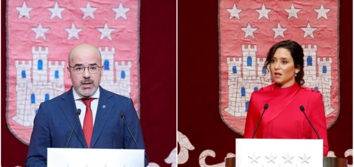 Intercambio de burlas entre Ayuso y la delegada del Gobierno en Madrid